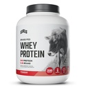 Niveles Grass Fed Whey Protein Powder, No Artificials, 24G de Protein, Fresa, 5LB