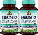 Probióticos de Vitalitown 120 Billones CFUs viv 36 Strains, con prebióticos " Enzimas digestivas para hombres mujeres sometidas a estante estable ¦ Digestivo " Immune Support ← Vegan  60 Delayed Release Veg Caps