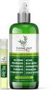 Tratamiento de Eczema, Tratamiento de Psoriasis Trucos Acné, Dermatitis, Rosacea, Sores fríos, Rashes de mascotas, Bites de insectos, Ivy de veneno, Spray Anti Itch para Alivio de la piel picante para niños, adulto &amp; bebé