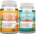 Pumpkin Seed Oil Softgels " Uric Acid Support Capsules Combo - Asistencia dirigida para la salud del riñón " Uric Acid Management
