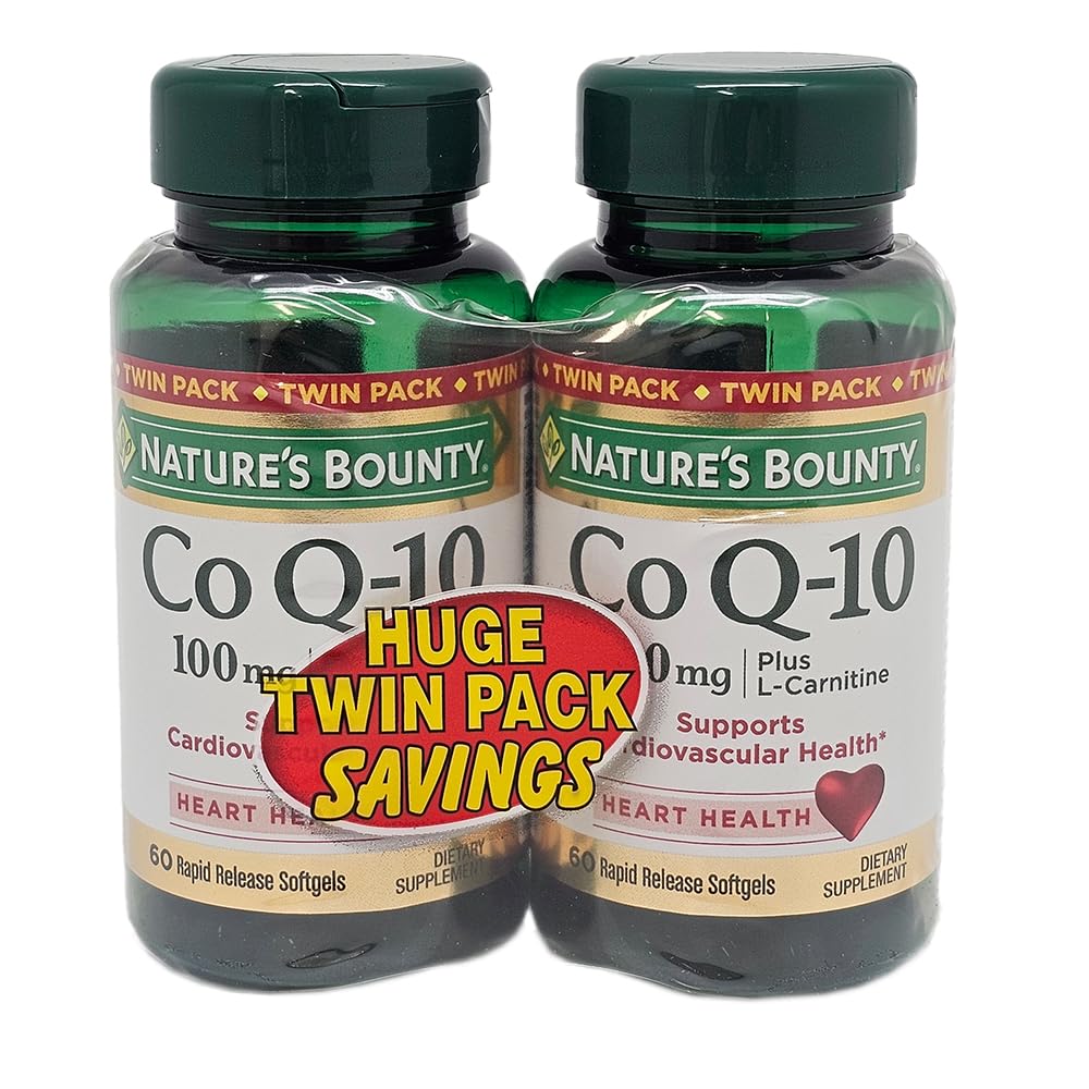 Bounty CoQ10 100mg Twin Pack, 60 Cuenta, 2 Pack
