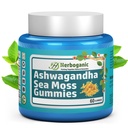 HERBOGANIC Ashwagandha Sea Moss Gummies - 60 Conde