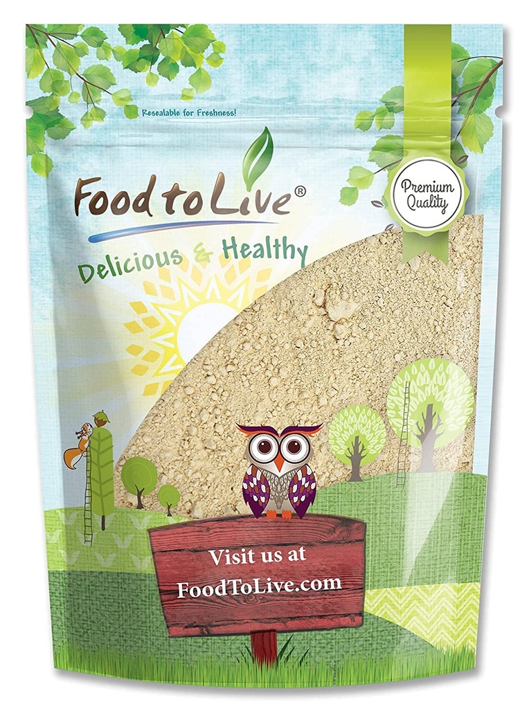 Alimentos para Vivir - Negro Maca Powder, 5 libras - Finamente en tierra Root seco crudo, Kosher, Pólvora Vegan, No Galatinizada, Bulk