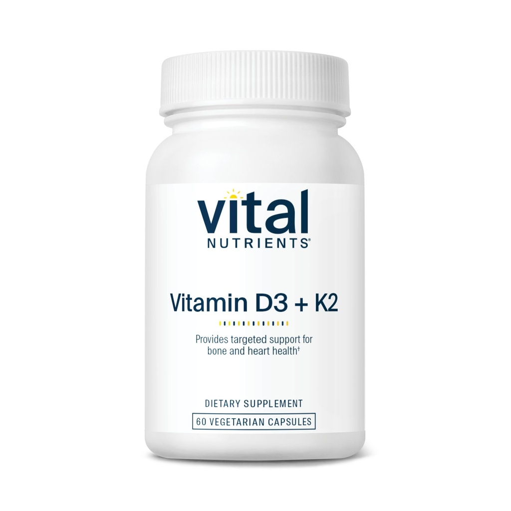 Nutrientes vitales Vitamina D3 + K2 Silencio 2000 UI ← Vitamina D3 K2 Suplemento tóxico Complejo de vitamina D para los niveles de calcio saludables, musculo " Bone Health