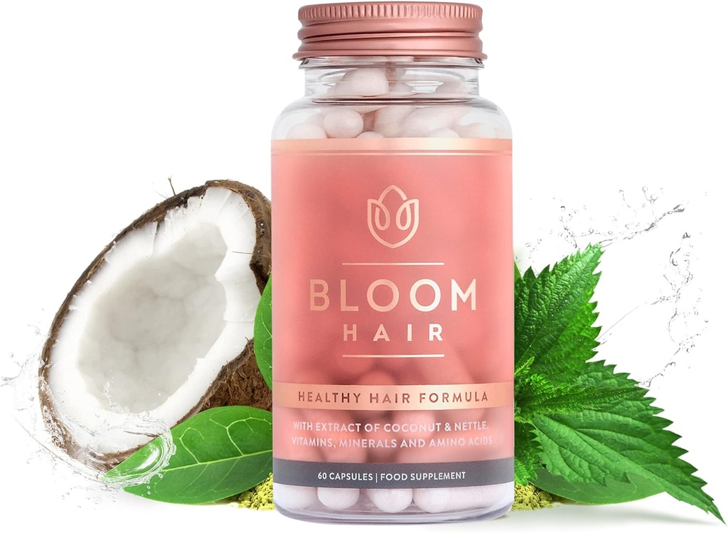 Capsules Hair Vitamins for Hair Loss for Women &amp; Biotin for Hair Growth Women 250 MCG Biotin - Natural Non-GMO Vitaminas - (60 Conde) Hair Pills Suplementos para el crecimiento completo del cabello Vitaminas