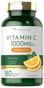 Carlyle Vitamina C Chewables Ø 1000mg tención 180 Tablets ← Vegetariano, No GMO, Gluten Free Supplement