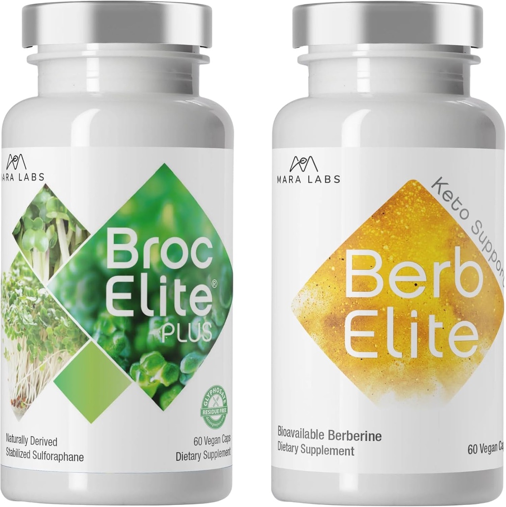 Mara Labs Plus, 60 cápsulas y BerbElite, 60 cápsulas