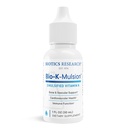 Biotics Research Bio K Mulsion Liquid Vitamin K Drops - 500 mcg/S - Vitamina K1 phytonadione para adultos - Suplemento VIT K - Huesos fuertes, Salud cardíaca, Sangre Clotting Support, 1 fl oz