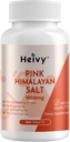 Pink Himalayan Salt Tablets 1000mg - Sodium Chloride 988mg, Non-GMO, Mineral-Rich Electrolyte Balance and Hydration, 365 Salt Tablets-Eectrolyte Supplement