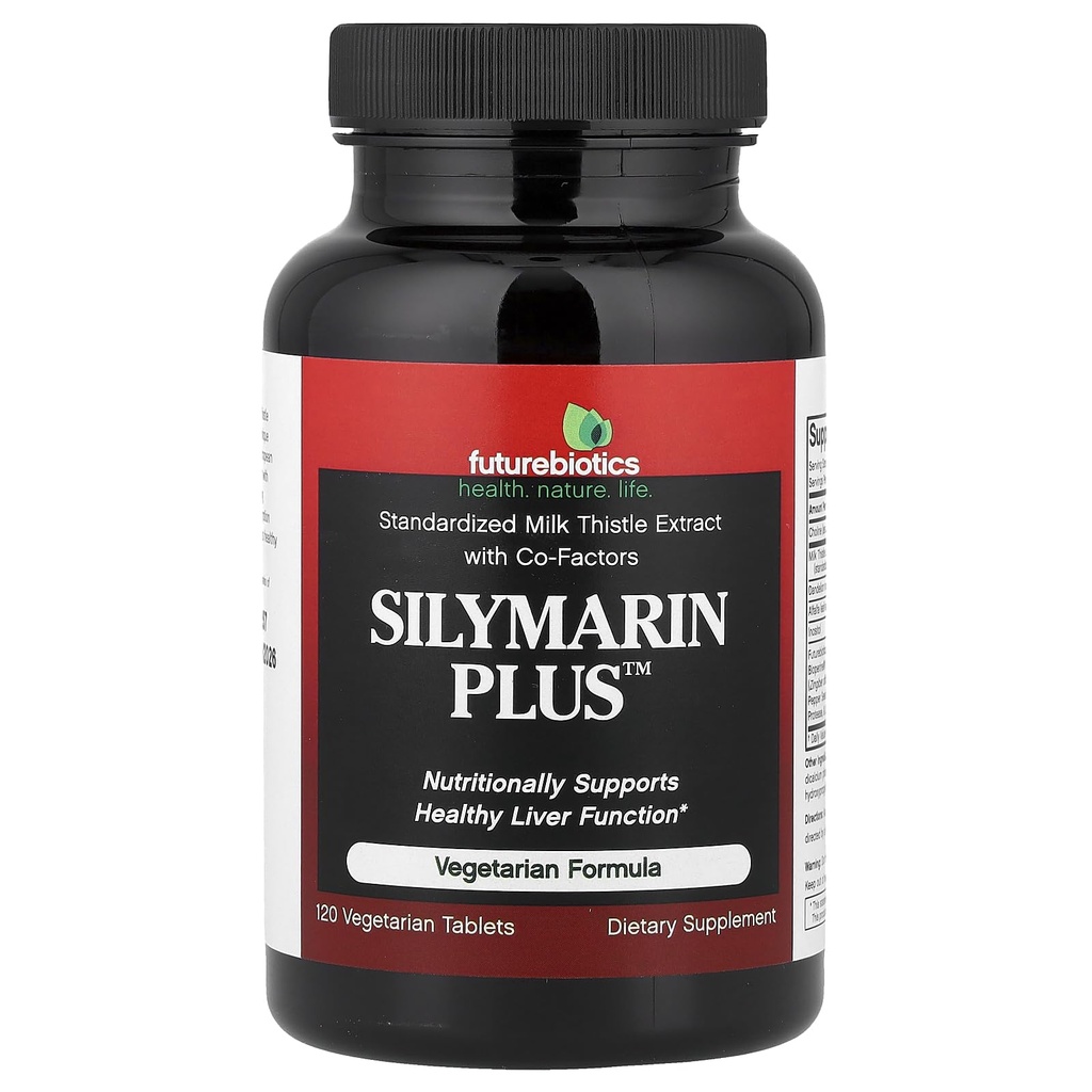 Futuros bióticos Silymarin Plus, 120 tabletas vegetarianas