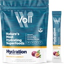 Voli Electrolytes Powder Packets ← No Añadido Sugar Electrolyte Drink Mix for Hydration ¦ Keto & Fasting Friendly, Natural Superfoods & Minerals ← Passionfruit, 15-Count