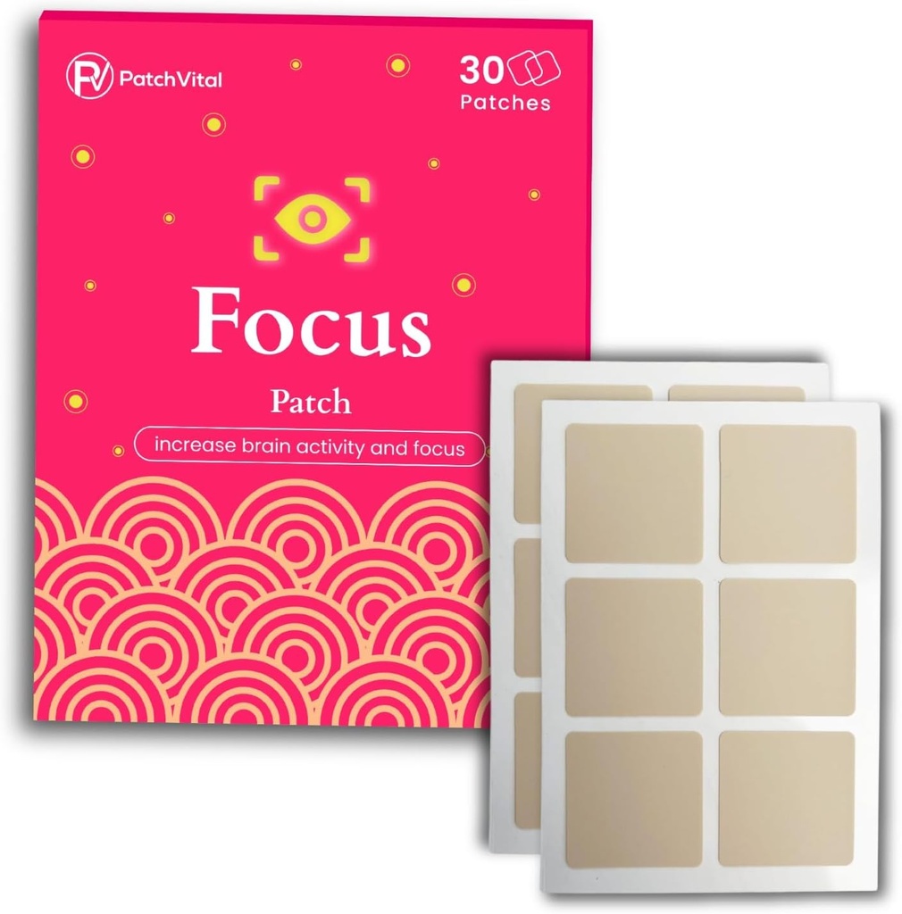 Patch de foco ¦ Patches resistentes a agua con base vegetal (30 conteo)