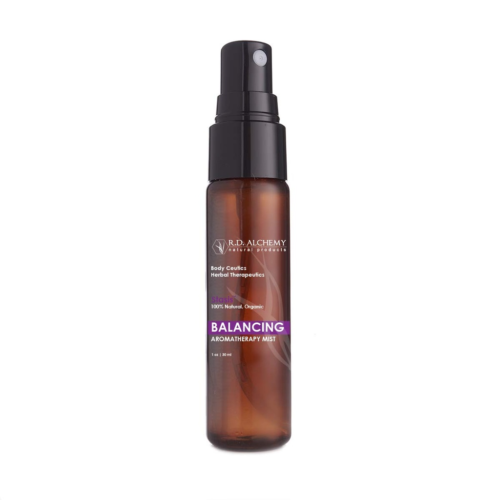RD Alchemy - Balancing Hot Flash Mist for Menopause. Black Cohosh, Vitex + Marjoram and Ylang Ylang Essential Oils Help Soothe to Make You Feel Better.
