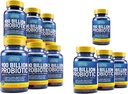 Nutrición Esenciales 10 meses de suministro Probióticos para Hombres Mujer - Probióticos Salud Digestiva - 62% Más Probiótico estable para Gut Health Support - USA Made Vegan Probiotics Formula Prebiotic Blend