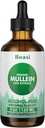 120ml Mullein Leaf Tincture - Lung Cleanse - Vegan Lung Detox - Respiratory Health and Immune Support Drops - Natural Supplement Liquid Extract 4 fl.oz. Clorophyll