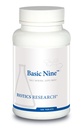 Biotics Research Basic Nine Whole Food Sourced Rare Trace Minerals, Phytochemically Bound, Incluye Antioxidantes SOD y Catalase, 100 Tablets