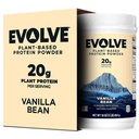 Polvo de proteína giratoria, Vainilla ideal, 20g Proteína, 1 libra (Pack of 2)