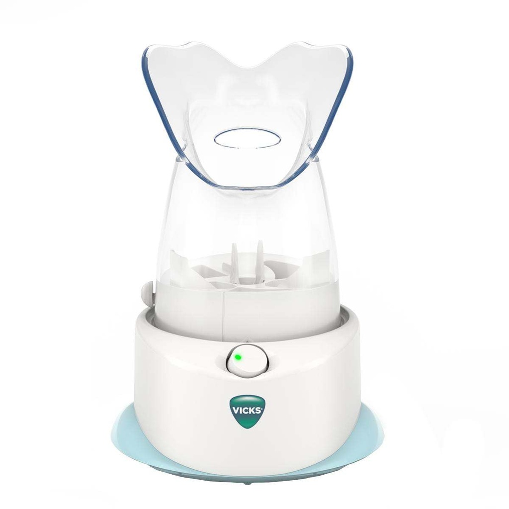 Vicks Personal Steam Inhaler for Targeted, Natural Steam Relief for Allergies, Congestion, Cough ' Colds, and Sinus Irritation, Use with VapoPads - 1 Includeds