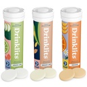 Bebidas diarias Hydration Variety Pack (3) Tube Bundle fort Ginger-Lime + Lemon-Lime + Orange TENIDO Electrolyte Tablets – 0g Sugar – Great Taste ← 30 Servings - 10 Tablets Por Tube