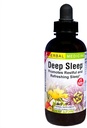 Herbs Etc. Deep Sleep Classic Líquido Extracto - Suplemento herbario para el sueño natural y suave - Suplemento relajante del sueño con flores, manzanilla & limón Balm - 4 fl oz (157 Servimientos)