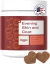 Reggie Skin &amp; Coat Suplementos para perros TENGA-3 Fish Oil &amp; Vitamina E for Itchy Skin Relief, Shedding & Shiny Coat TEN Natural Dog Skin &amp; Coat Chews ← Vet-Approved &amp; Made in USA ← 60 Soft Chews
