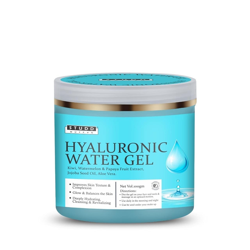 Studd Muffyn Hyaluronic Water Gel Silencio 3.5 oz. tención100 g...