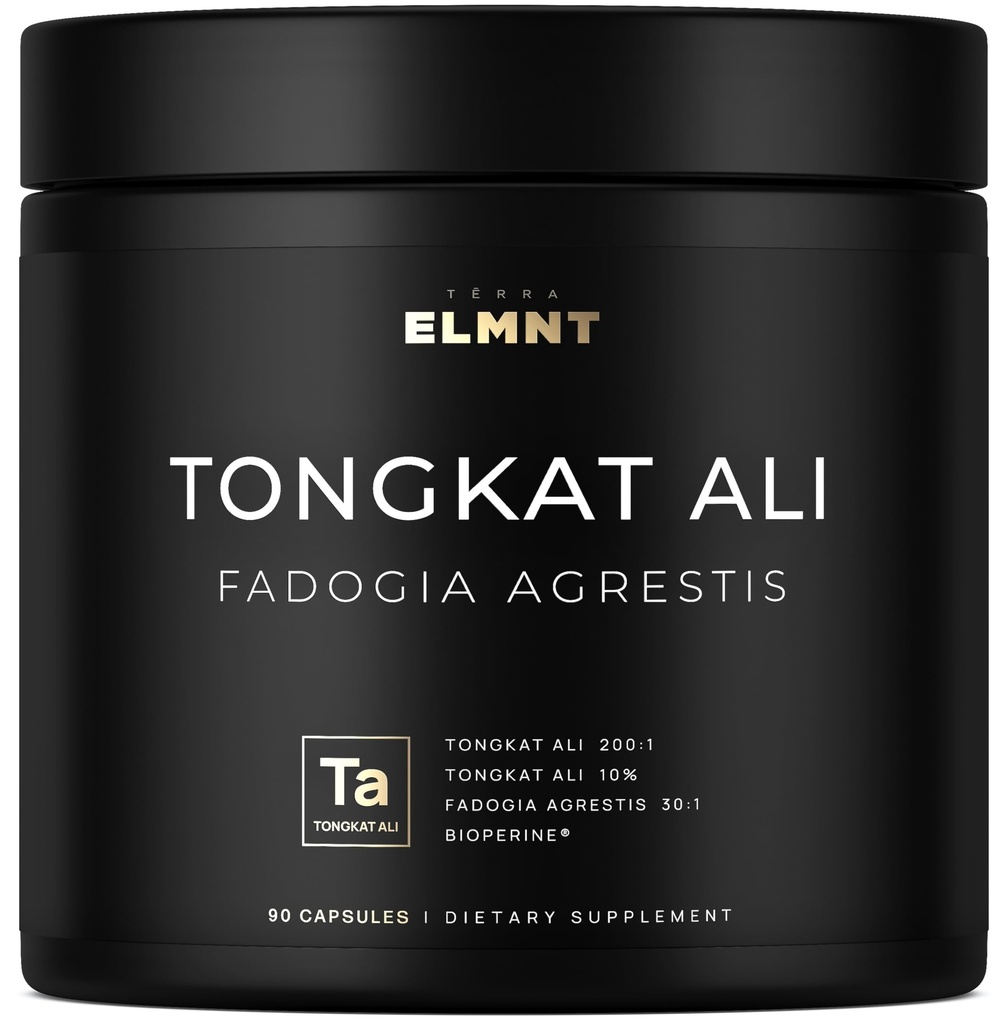 228,000mg 200x Strength Tongkat Ali for Men w. 30x Fadogia Agrestis Extract - 10% Eurycomanone Highest Potency Longjack Fadogia Agrestis Tongkat Ali Supplement - Muscle Growth Pills for Men