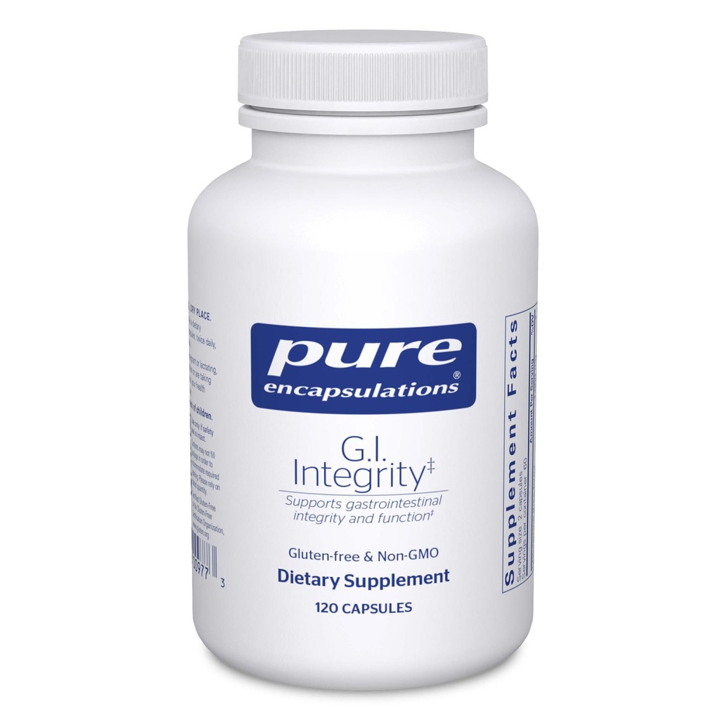 Pure Encapsulations G.I. Integrity | Enhanced Support for Gastrointestinal Integrity and Function* | 120 Capsules