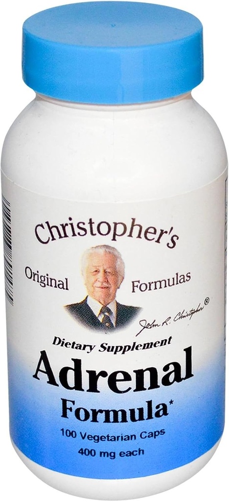 Dr. Christopher's Formulas Adrenal Formula - 400 mg - 100 Caps