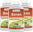 Los mejores suplementos de hierro natural 5 mg 240 Tabletas (240 Conde (Pack of 3))