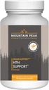Nutriciones de pico de montaña HTN Support - Suplemento de órgano - Ayuda a mantener la presión arterial saludable " Cardiovascular Sistema - w/Rauwolfia & Magnesium - Suplemento dietético hipoalergénico (180 cápsulas)