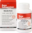 Biosil Bone Collagenizer Ultra - 60 Veggie Capsules - con Patented ch-OSA Complex + Choline, Inositol, MK7 & Vitamin B12 - GMO Free - 30-Day Supply