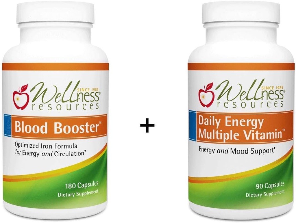 Hierro suave y multivitamínico con B12 y Folate metilados