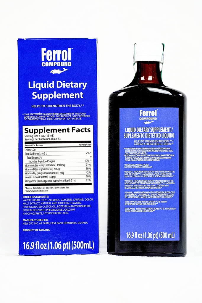 Compound-Liquid Dietary Supplement 16.9 fl oz (500ml)