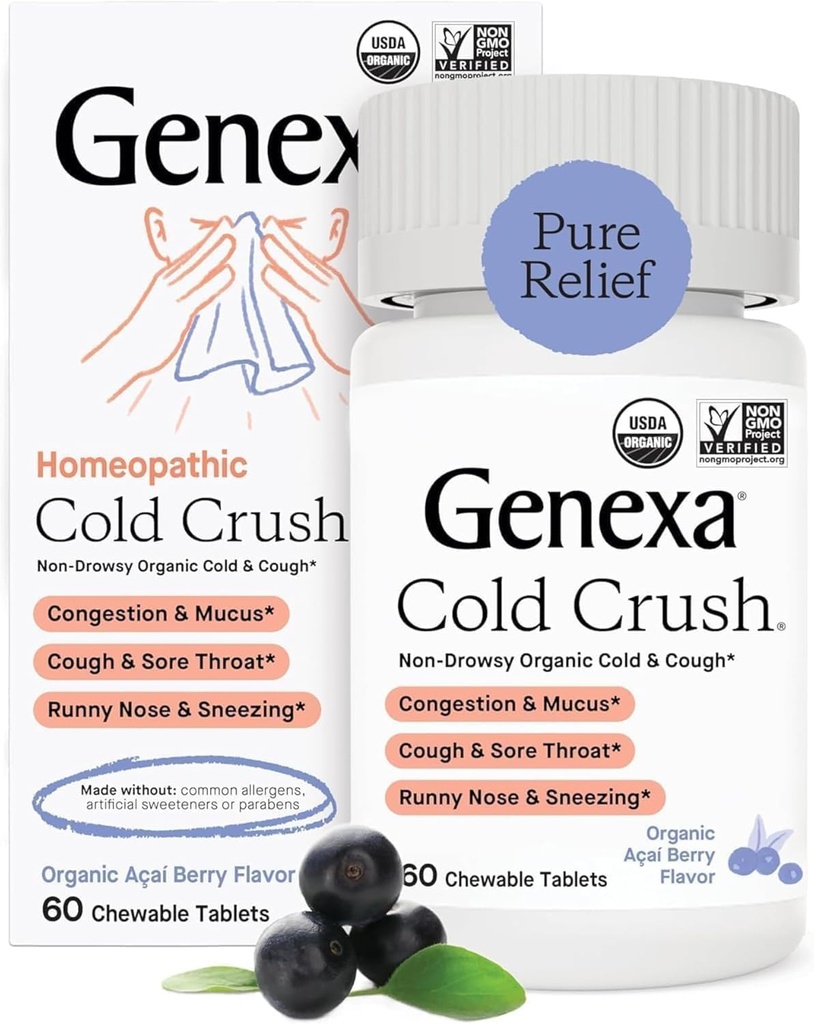 Genexa, Cold Crush Acai Berry Organic, 60 Conde