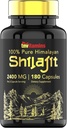 Shilajit Capsules 2400 MG - 180 Capsules Shilajit Capsules for Men ' Women ← Shilajit Resin Supplement TEN Three Month Supply!
