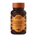 Herbs Etc. Ultimate Ginseng Softgels - Apoyo a la Actividad Física Continua - Ayuda a la salud cerebral - Apoya la resistencia diaria para la actividad física e intelectual - Gluten-Free - 30 Softgels (30 Servimientos)