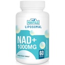 Liposomal NAD+ Suplemento 1000 mg TENIDO Pontecy más alto NAD TEN Max Absorption  Suplemento puro NAD Energía y Reparación de ADN, Defensa del envejecimiento, Función cerebral