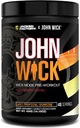 Jacked Factory X John Wick - Wick Mode Pre Workout Powder - Energía intensa, Battle-Ready Focus, Compromiso imparable, y Sheer Will - 40 Servings, Last Tropical Sunrise