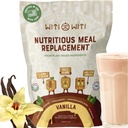 WitiWiti Vegan Meal Replacement, Vanilla - Planta Basada Proteína Powder 23g - Superalimentos, Verdes, Prebióticos, Vitaminas y Minerales - Dairy Pulido Libre - Todo en Una Shake para Hombres Mujer, 15 Svgs