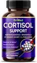 GriMed Ashwagandha Rhodiola 14,150mg - x 10 Power with St.John's Wort, L-Theanine - Restore & Relax, Descanso sueño - USA Made " Tested (90 Count (Pack of 1))