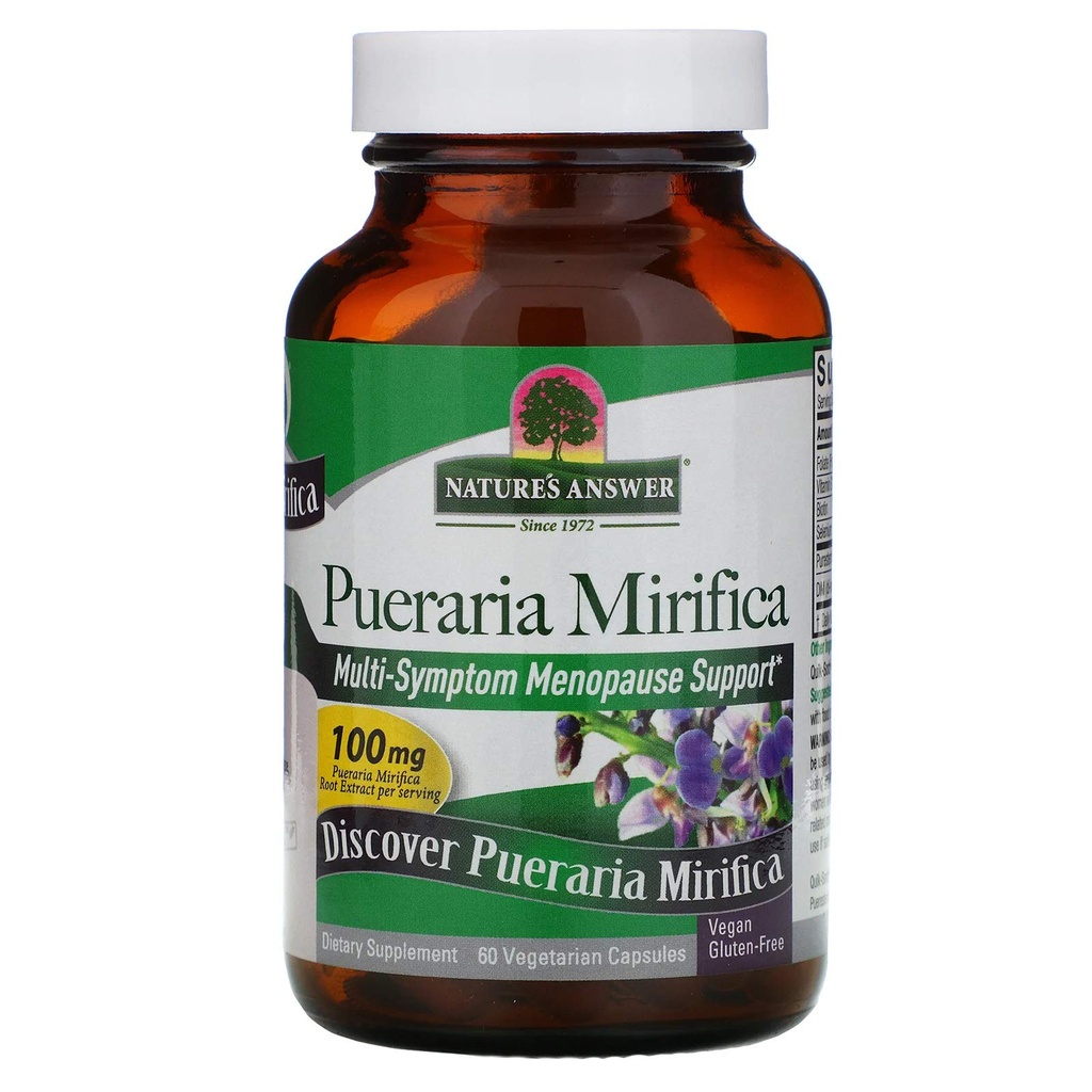 Respuesta de la naturaleza Pueraria Mirifica Vegetarian Capsules, 60-Count