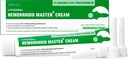Ebanel 5% Lidocaine Hemorrhoid Treatment Cream with Witch Hazel, Phenylephrine, Horse Chestnut, Vitamina B6, Zinc Oxide, Hemorroides externas e internas Tratamiento Burn Itch Pain Relief Anal Cream