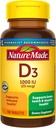 Vitamina D3, 100 Tabletas, Vitamina D 1000 UI (25 mcg) ayuda a apoyar la salud inmune, huesos fuertes y dientes, " Función muscular, 125% del valor diario para la vitamina D en una tabla diaria