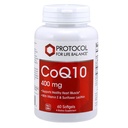 PROTOCOLO PARA LA VIDA BALANCE CoQ10 400mg - con vitamina E &amp; Soy Lecithin - CoQ10 Suplemento - Halal &amp; Egg Gratis - 60 Softgels