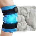 Paquete de hielo para el alivio del dolor de rodilla, tejido reutilizable de gel para lesiones de la pierna, hinchazón, cirugía de sustitución de rodillas, terapia de compresión fría para la artritis, tejido menisco, lesiones deportivas