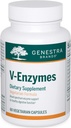 Genestra Brands V-Enzymes ANTE Vegan Digestive Support to Help Lactose Digestion ¦ 60 Capsules