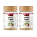 Snap Supplements Blood Sugar Blend, CoQ10, Cinnamon, Alpha Lipoic Acid y Gymnema, Sugar Gratis, 60 cápsulas, 2 Pack