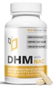 Dihidromyricetina DHM con NAC - 650mg x 60 cápsulas - 300mg N-Acetyl-Cysteine, 350mg Dihidromyricetin - Max Strength Suplemento dietético para el soporte del hígado, hidratación