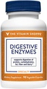 Enzimas digestivas - Fórmula Digestiva basada en plantas, promueve la digestión para ayudar a liberar nutrientes, la digestión Nutriente " Absorción (90 cápsulas vegetales) por The Vitamin Shoppe